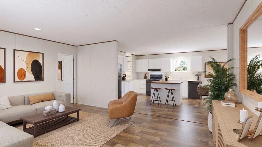Tru oak interior home features