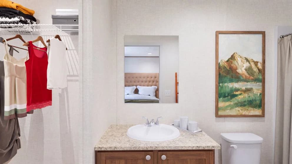 Tru dogwood bathroom home features