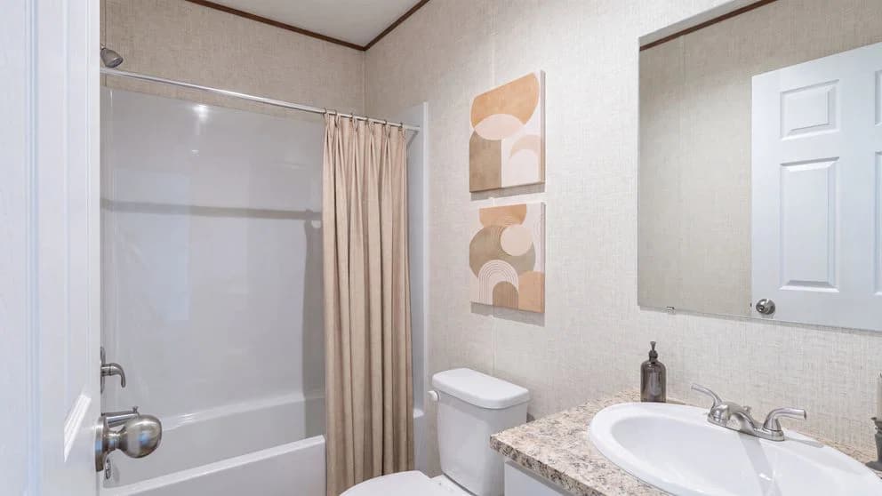 Tru oak bathroom home features