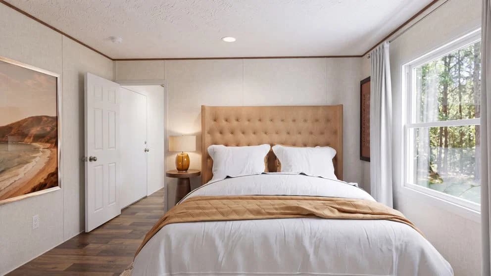 Tru hickory bedroom home features