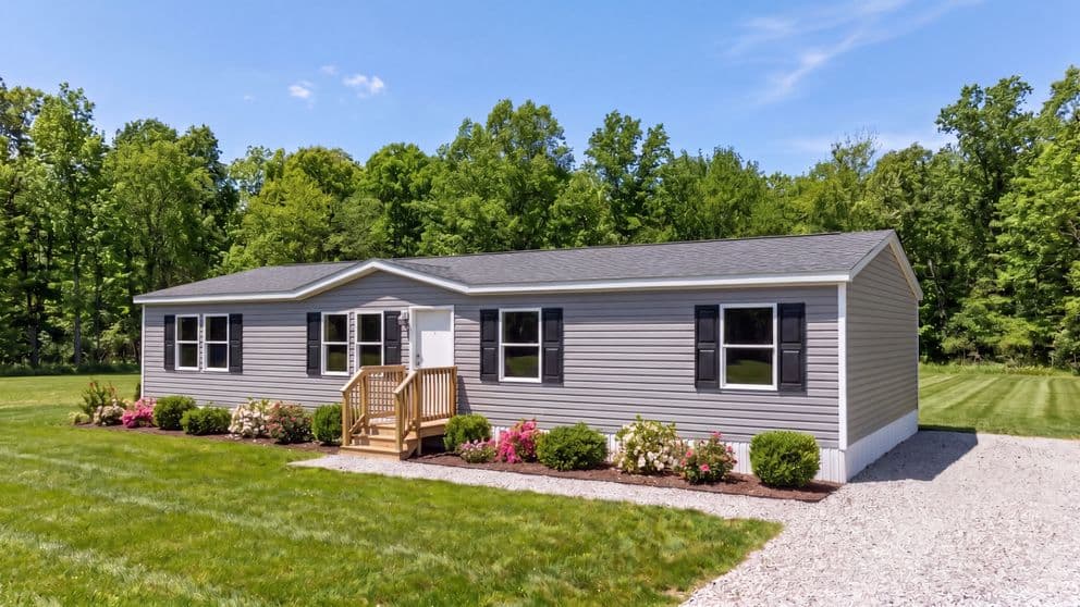 Tru oak elevation and exterior home features