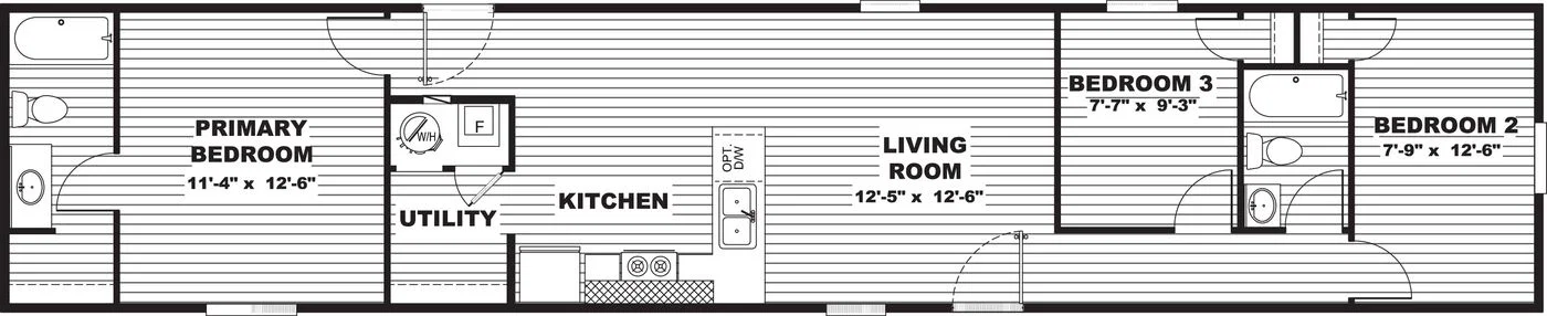 Tru hickory floor plan home features