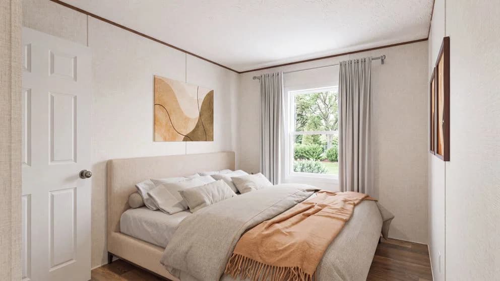 Tru oak bedroom home features