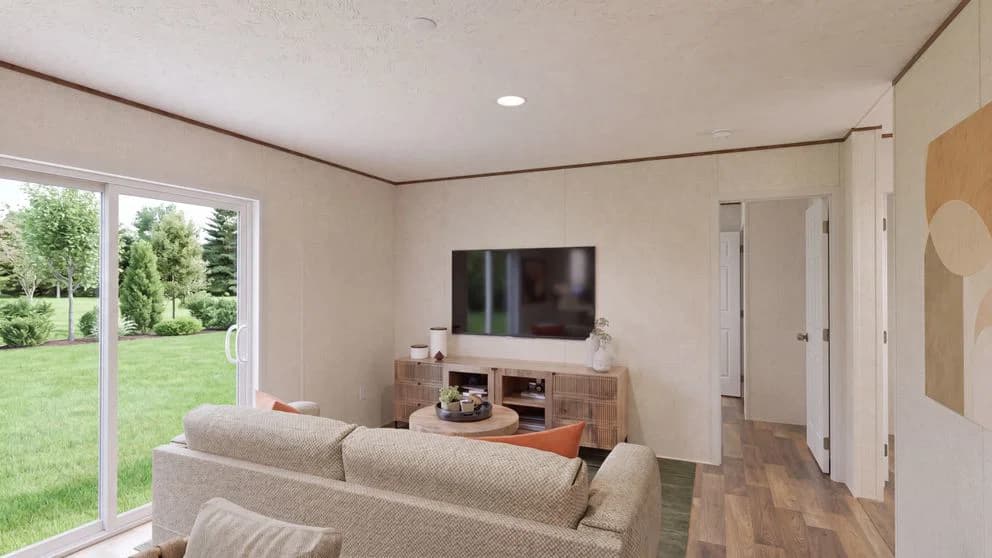Tru oak interior home features