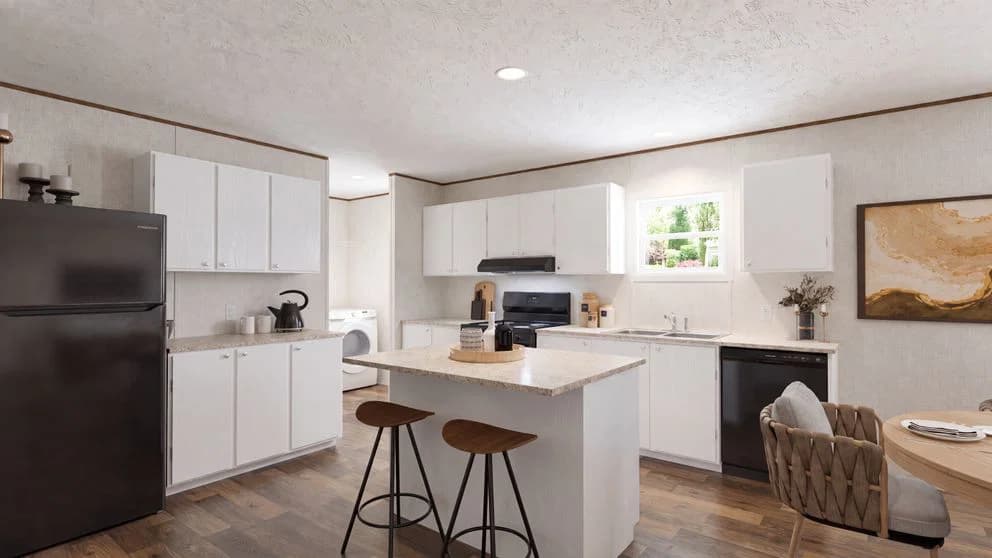 Tru oak kitchen home features