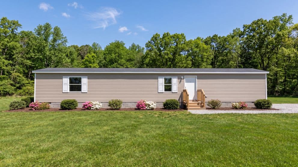 Tru hickory elevation and exterior home features