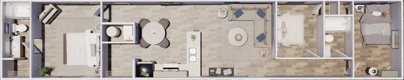 Tru hickory  home features