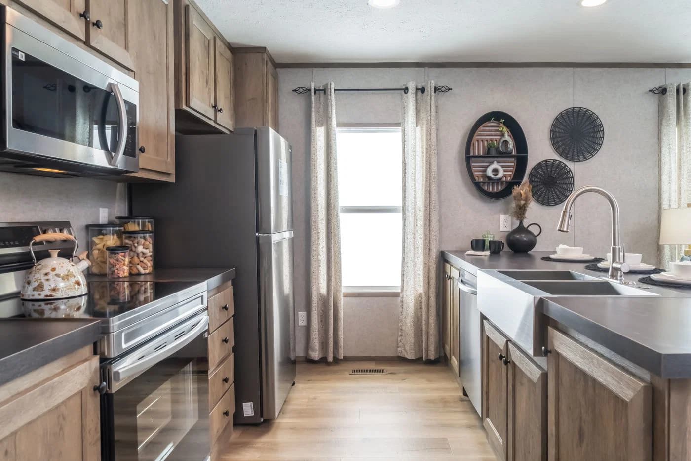 The warrior kitchen home features