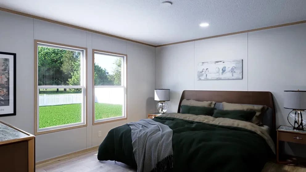 Eclipse bedroom home features