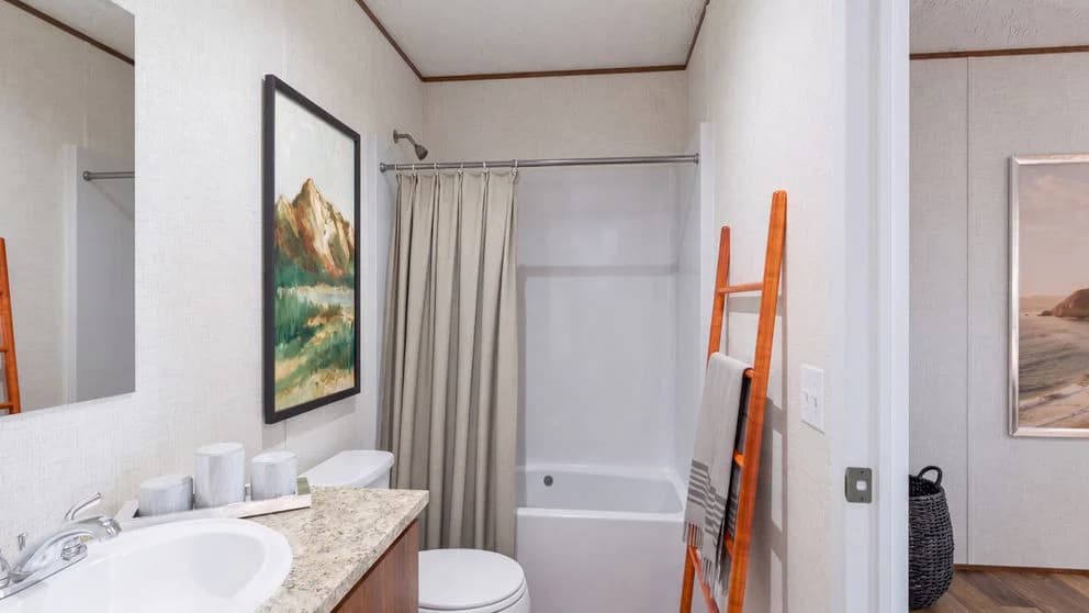 Tru hickory bathroom home features