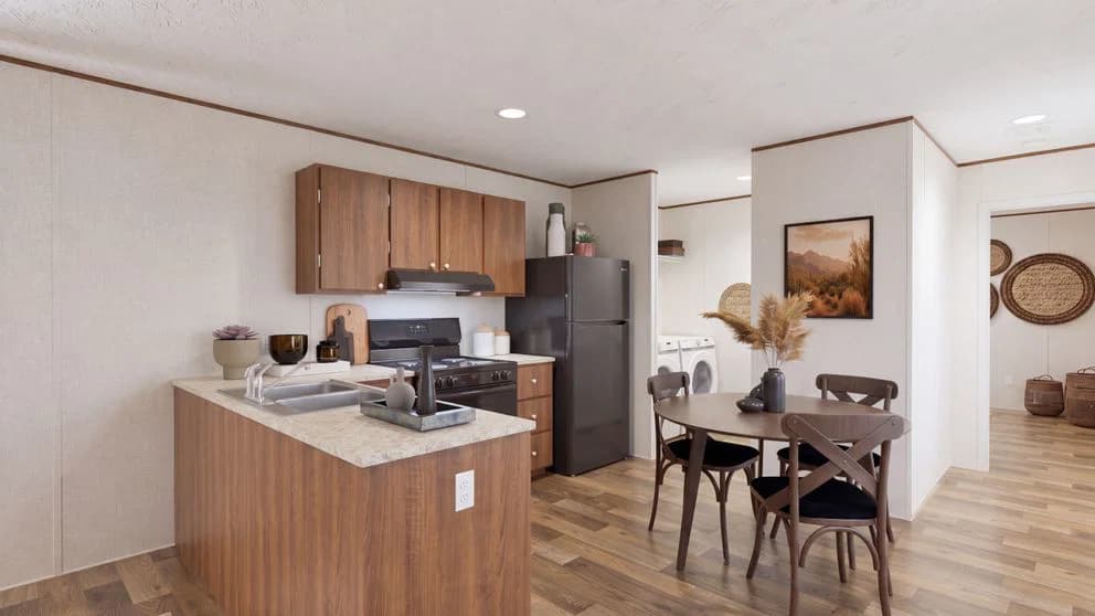 Tru hickory kitchen home features