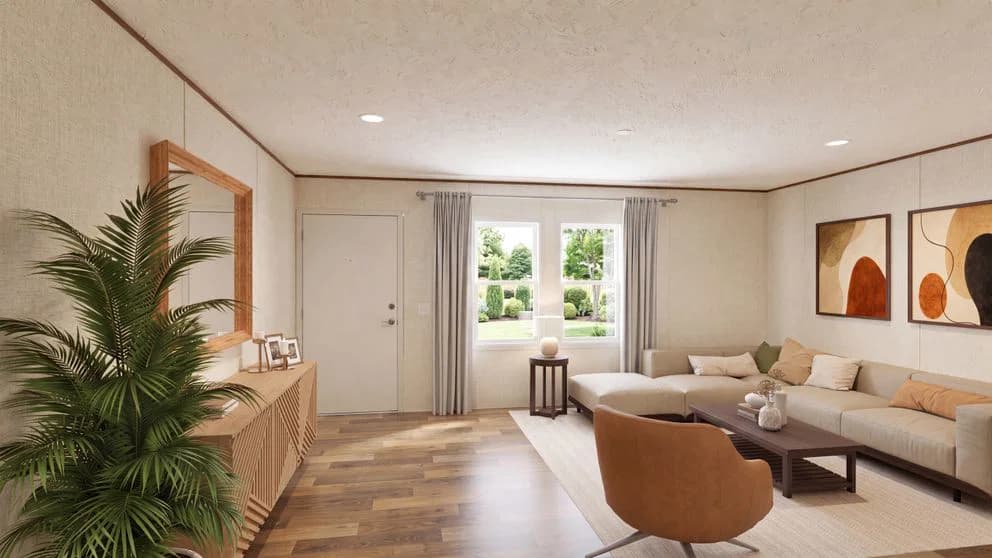 Tru oak interior home features