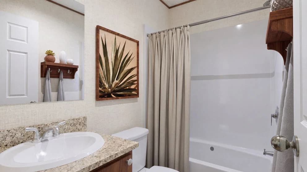 Tru dogwood bathroom home features
