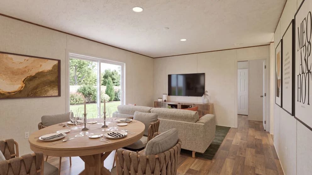 Tru oak interior home features