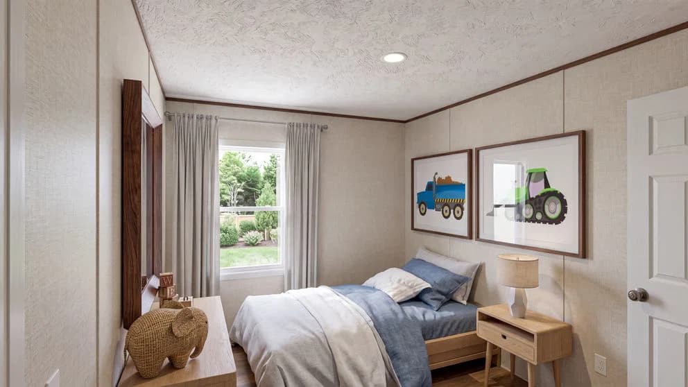 Tru oak bedroom home features
