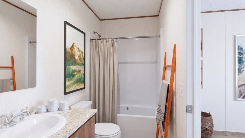 Tru dogwood bathroom home features
