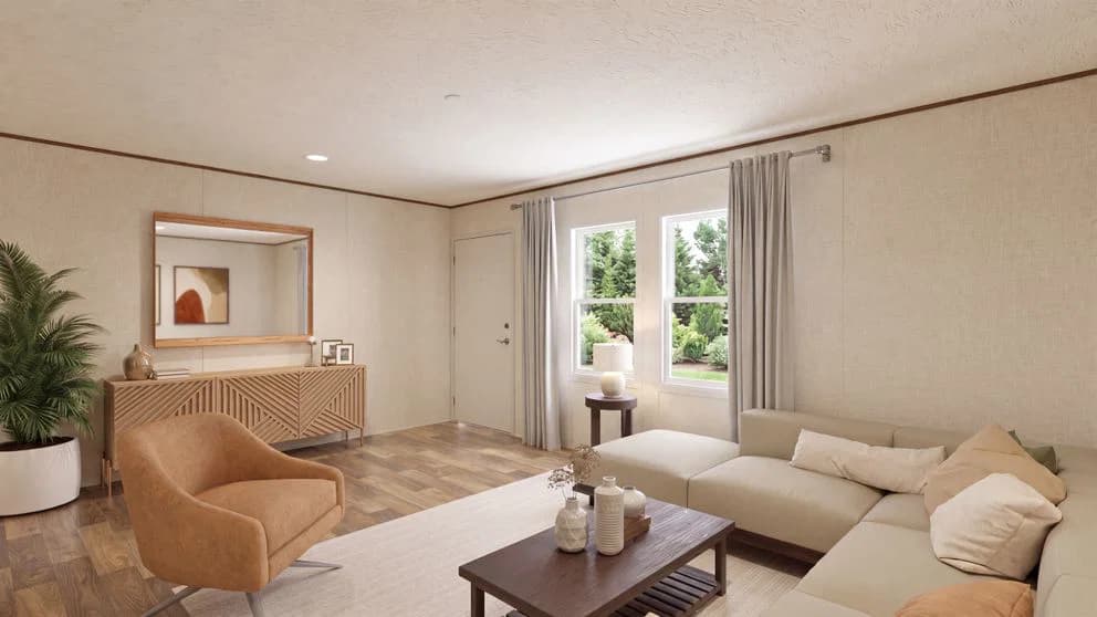 Tru oak interior home features