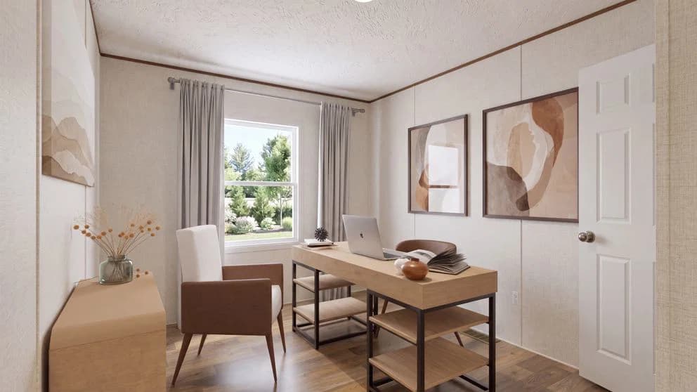 Tru oak interior home features