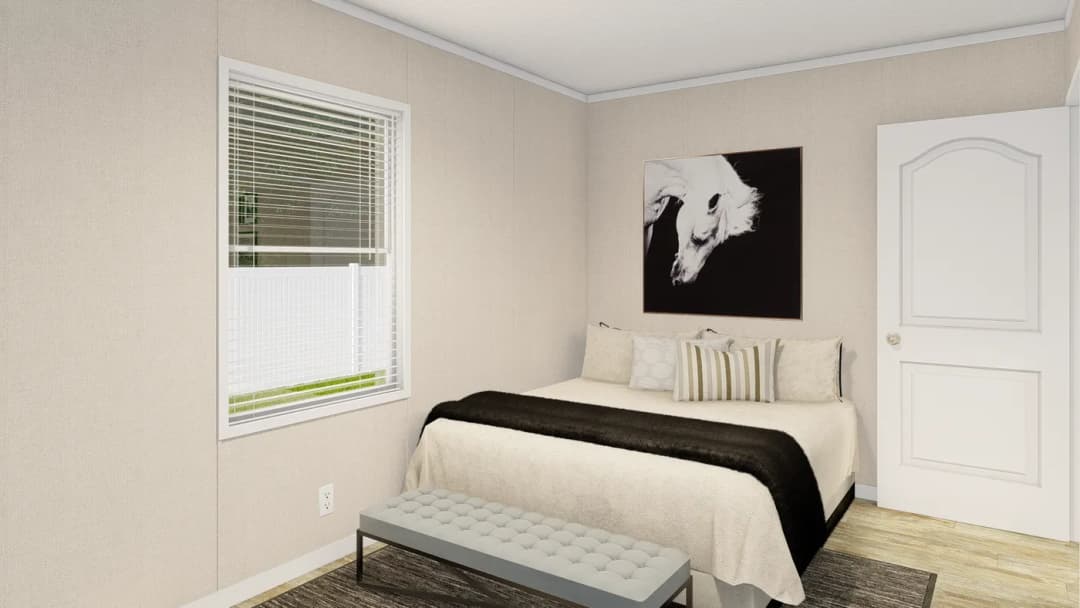 Grand living 76b bedroom home features