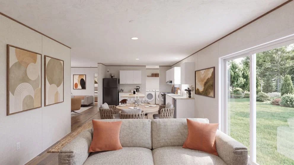 Tru oak interior home features