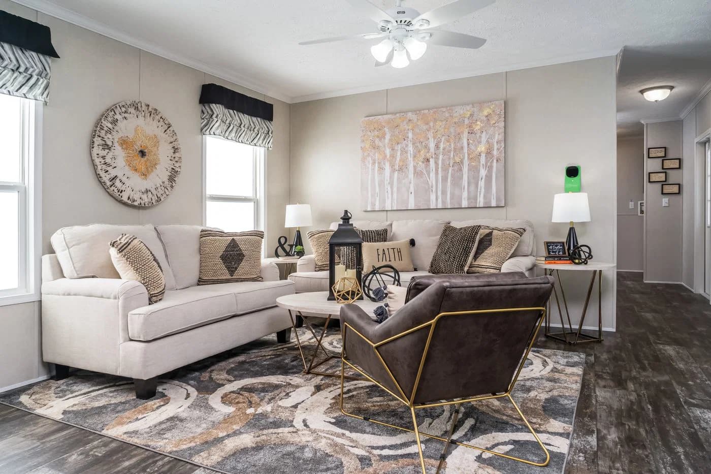 Riverview interior home features