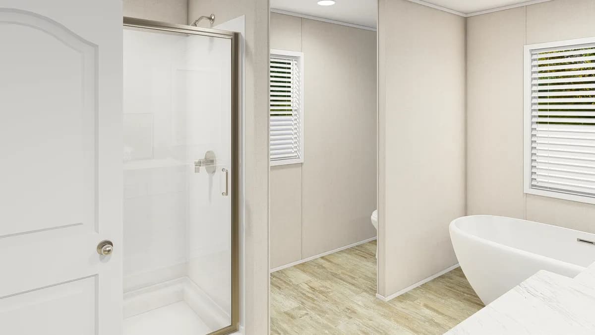 Grand living 76 bathroom home features