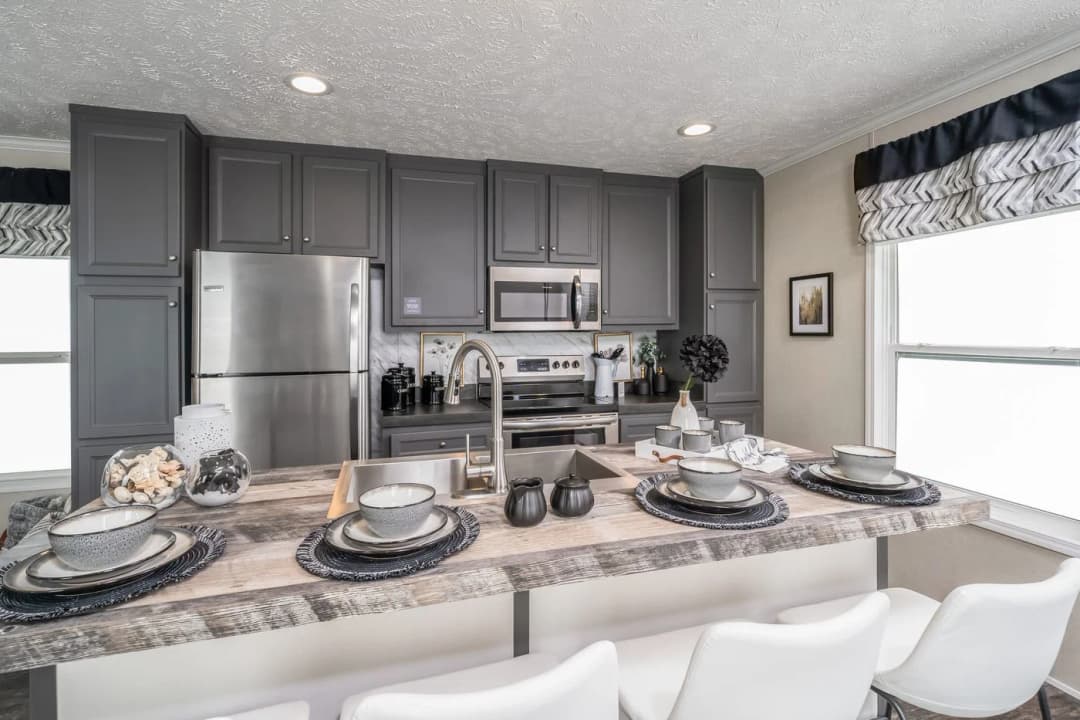 Riverview kitchen home features