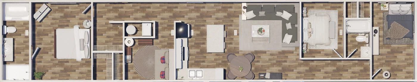 Tru aspen  home features