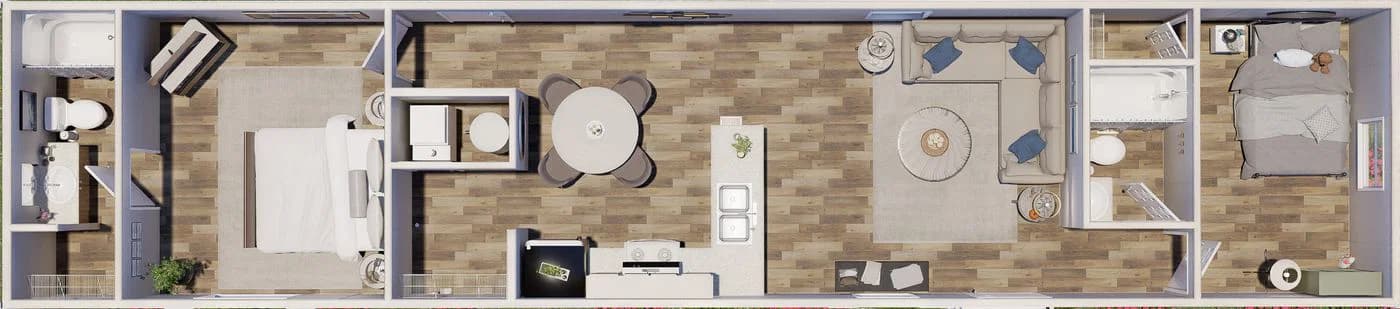 Tru dogwood  home features