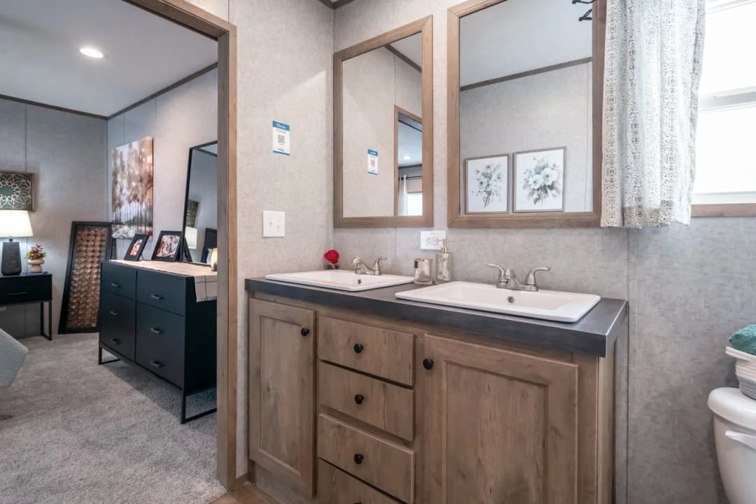 The warrior bathroom home features