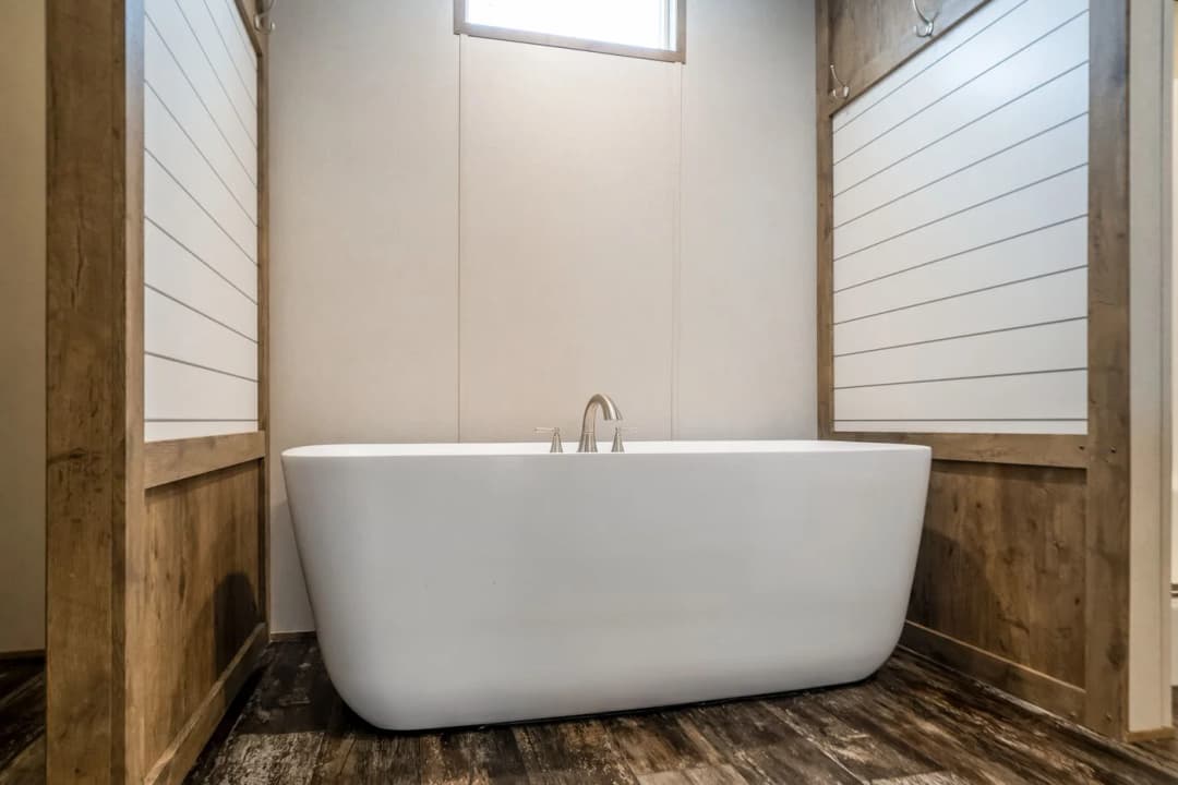 Anniversary entertainer bathroom home features