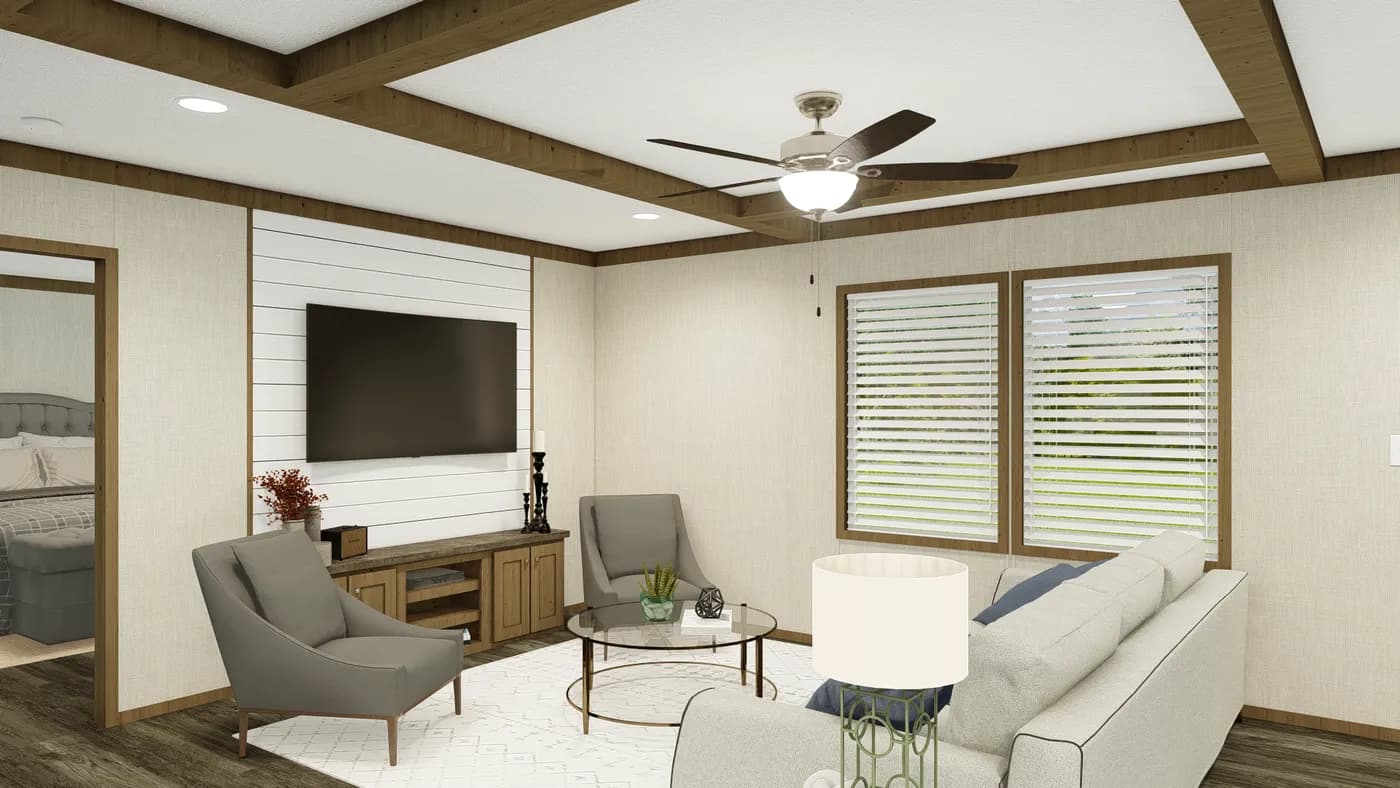 Grand living 56 interior home features