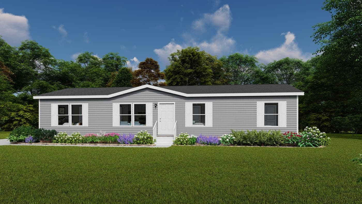 Aspire hero, elevation, and exterior home features