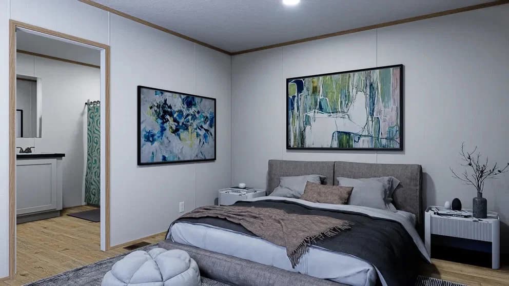 Oasis bedroom home features