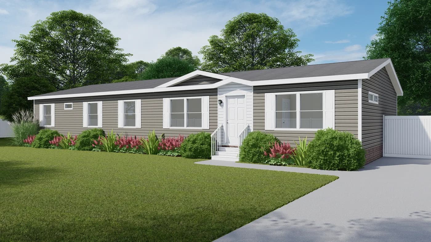 Locklear hero, elevation, and exterior home features