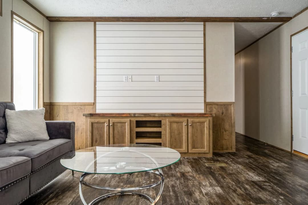 Anniversary entertainer interior home features