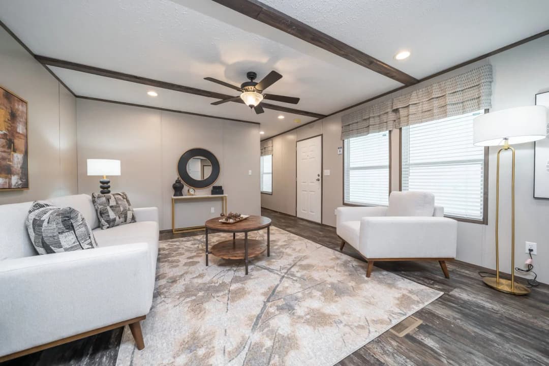 The general interior home features