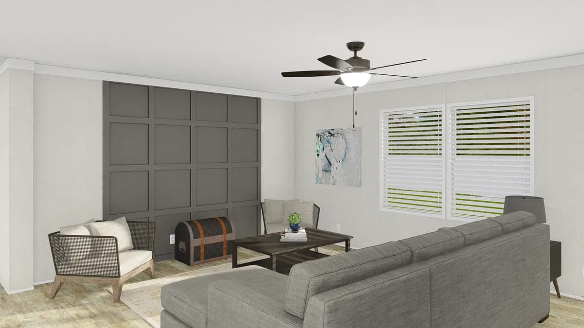Grand living 76 interior home features