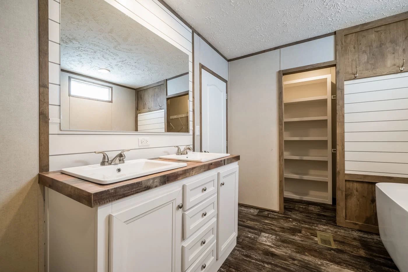 Anniversary entertainer bathroom home features