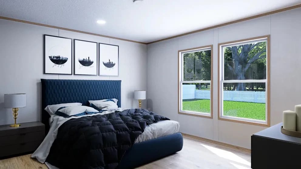 Solace bedroom home features