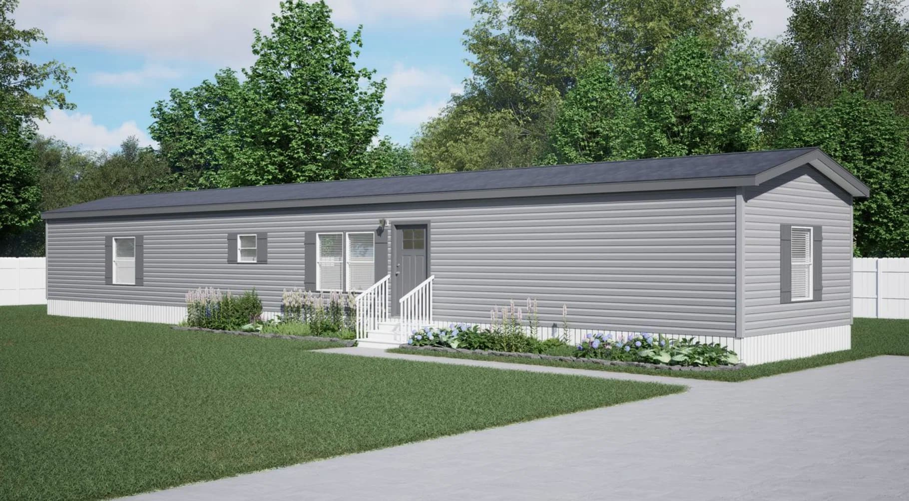 Willow hero, elevation, and exterior home features