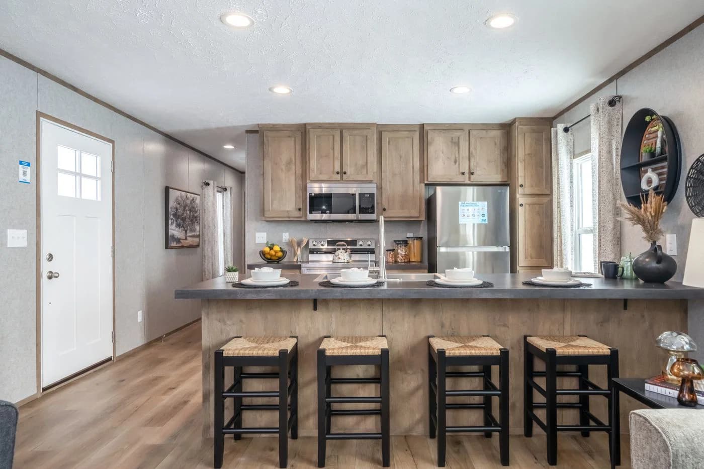 The warrior kitchen home features